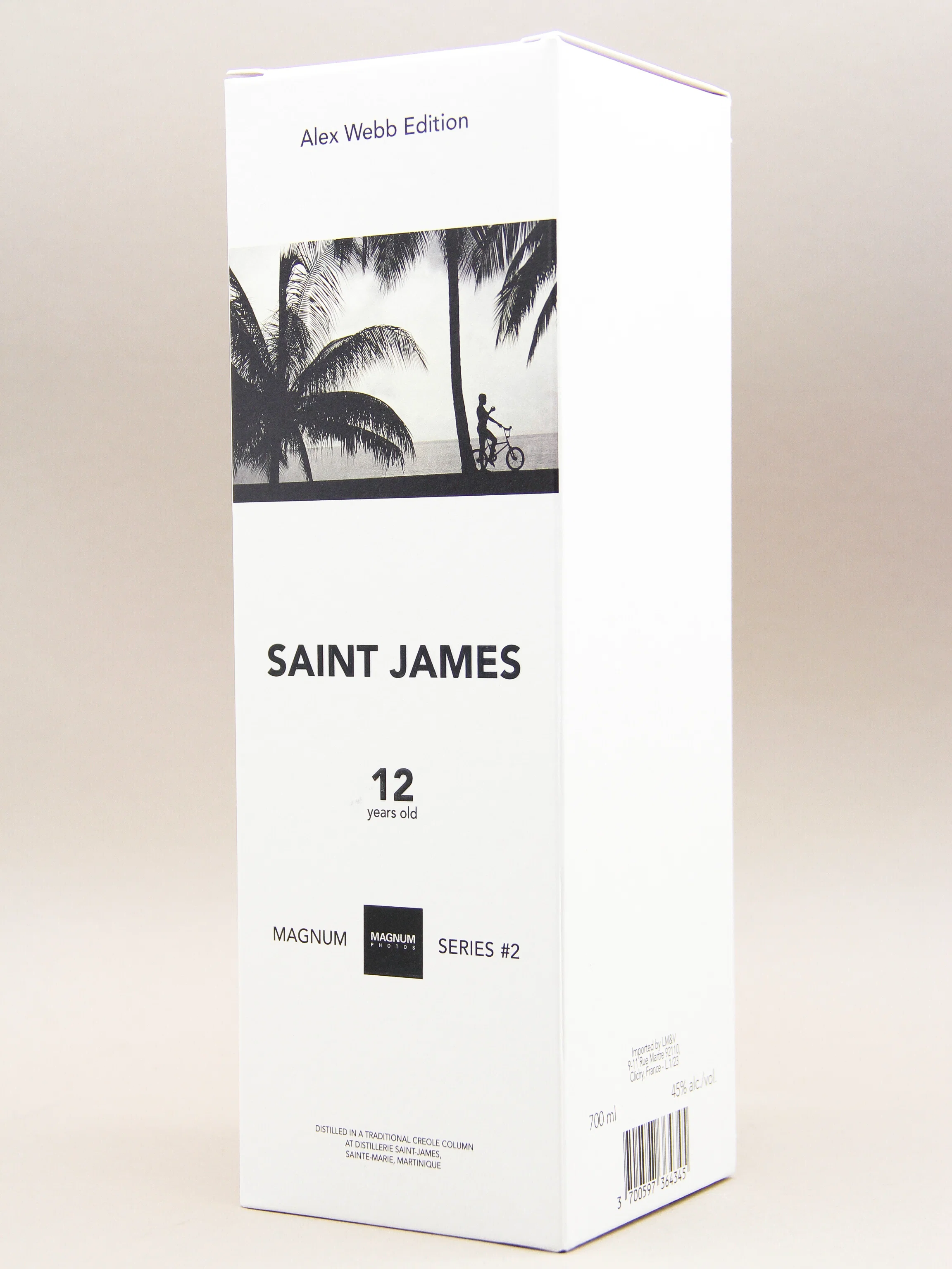 Saint James Rhum Agricole, 12 Years Old, Alex Webb Edition, Magnum Series #2, Martinique, 2010 (45%, 70cl) - Image 2