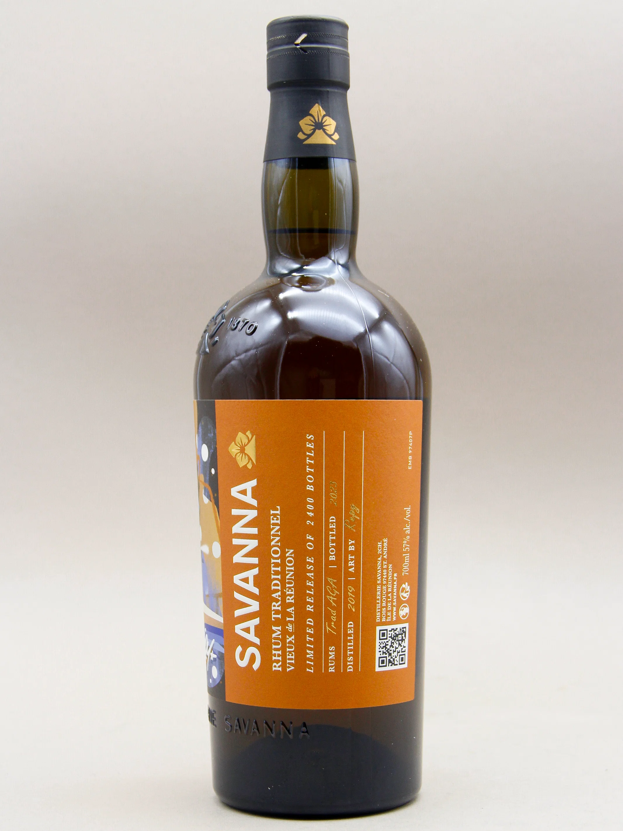 Savanna, Art of Rum, REPY#3, Rhum Reunion (57%, 70cl) - Image 2