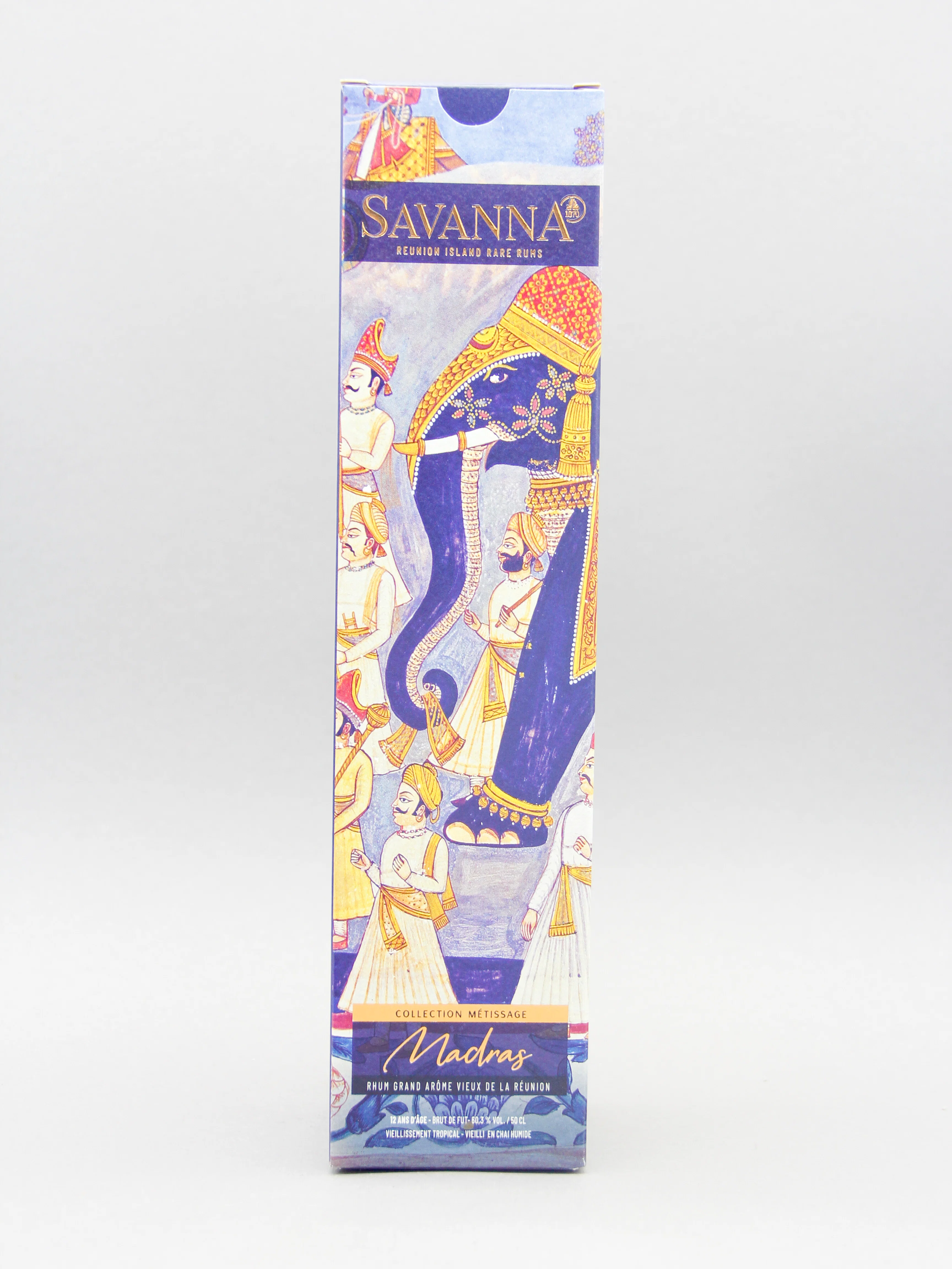 Savanna Métissage Single Cask No. 496 Madras, 2007, Rhum Reunion (60.3%, 50cl) - Image 2