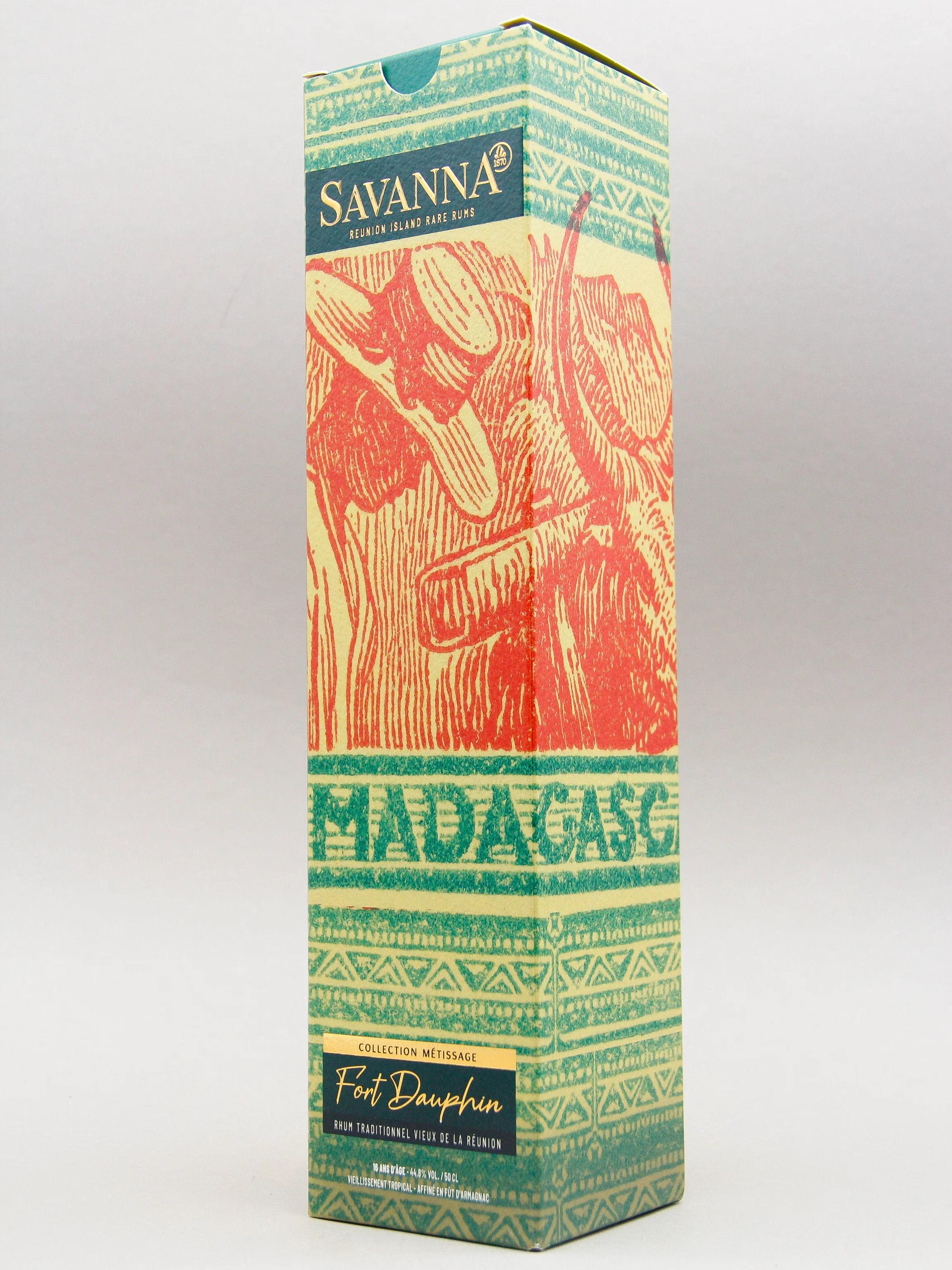 Savanna Métissage Single Cask No. 989 Fort Dauphin, 2003, Rhum Reunion (44.8%, 50cl) - Image 2