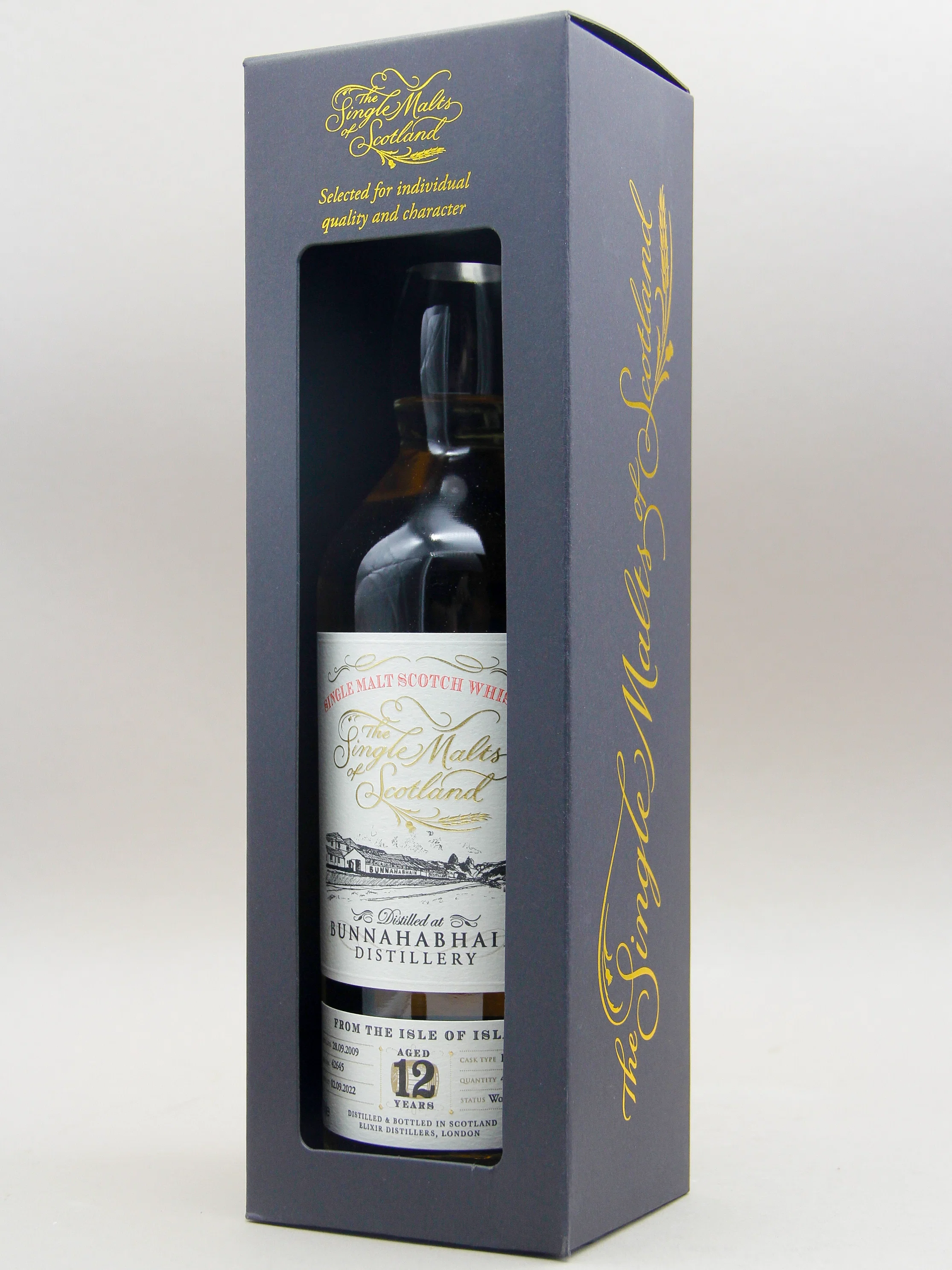 Single Malts of Scotland, Bunnahabhain, 12 years, 2022, Islay Single Malt Scotch Whisky (55.3%, 70cl) - Image 2