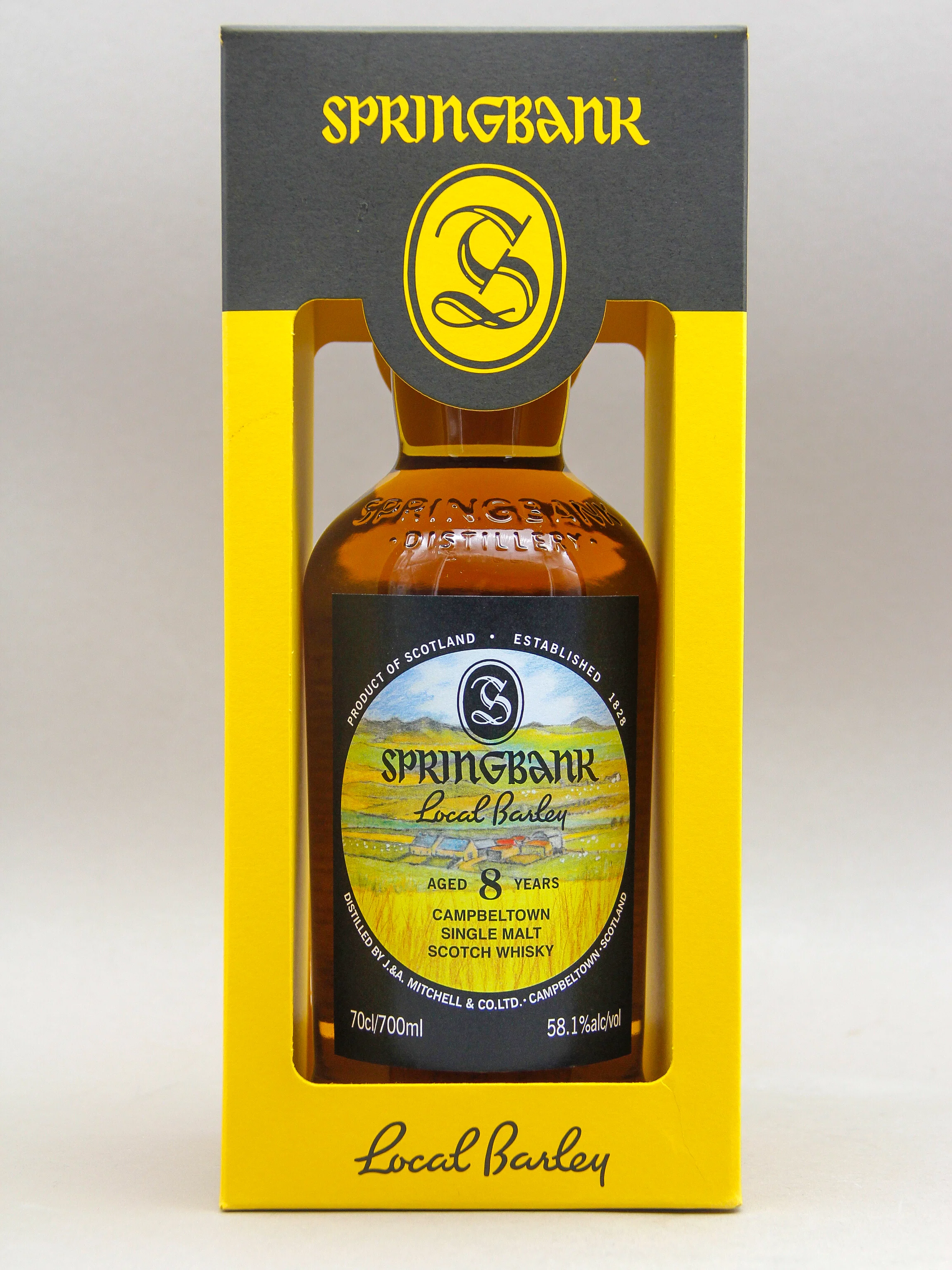 Springbank 8 Years Local Barley, December 2024, Campbeltown Single Malt, Scotch Whisky (58.1%, 70cl) - Image 2