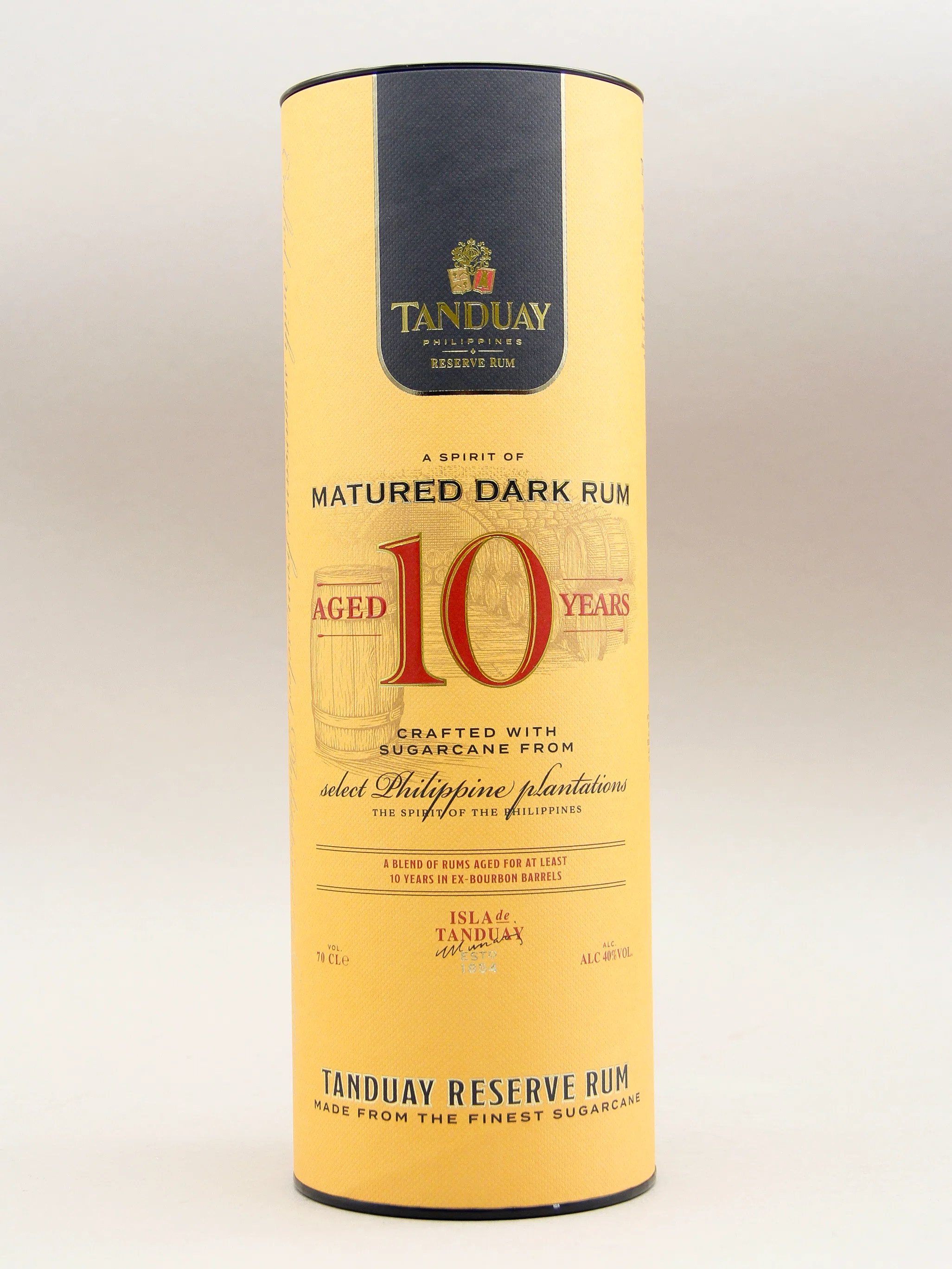 Tanduay, Matured Dark Rum, Aged 10 Years, Phillipines (40%, 70cl) - Image 2