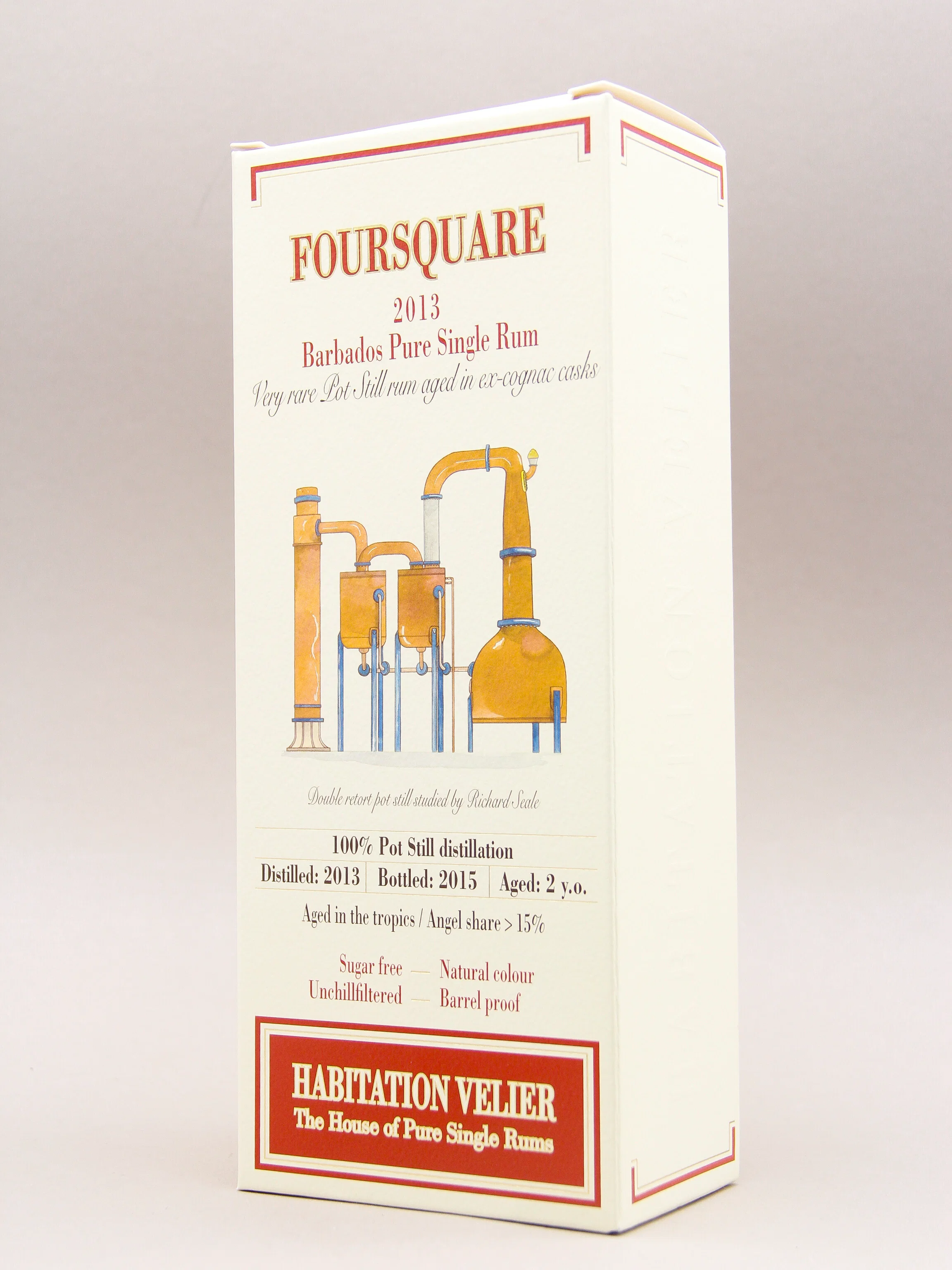 Habitation Velier, Foursquare Distilled 2013 Bottled 2015, Barbados Rum (64%, 70cl) - Image 3