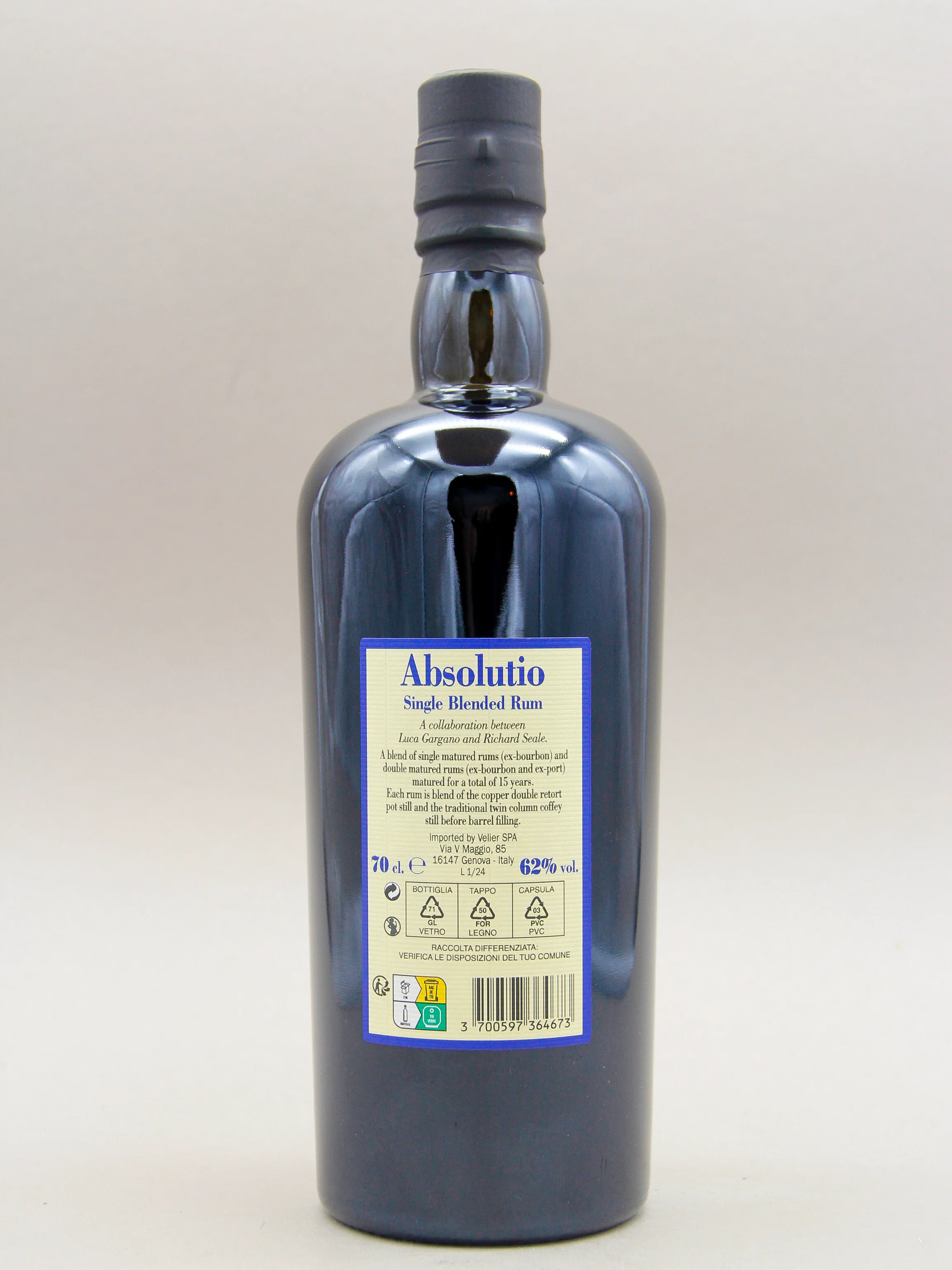 Velier Foursquare Absolutio, Barbados Rum (62%, 70cl) - Image 2