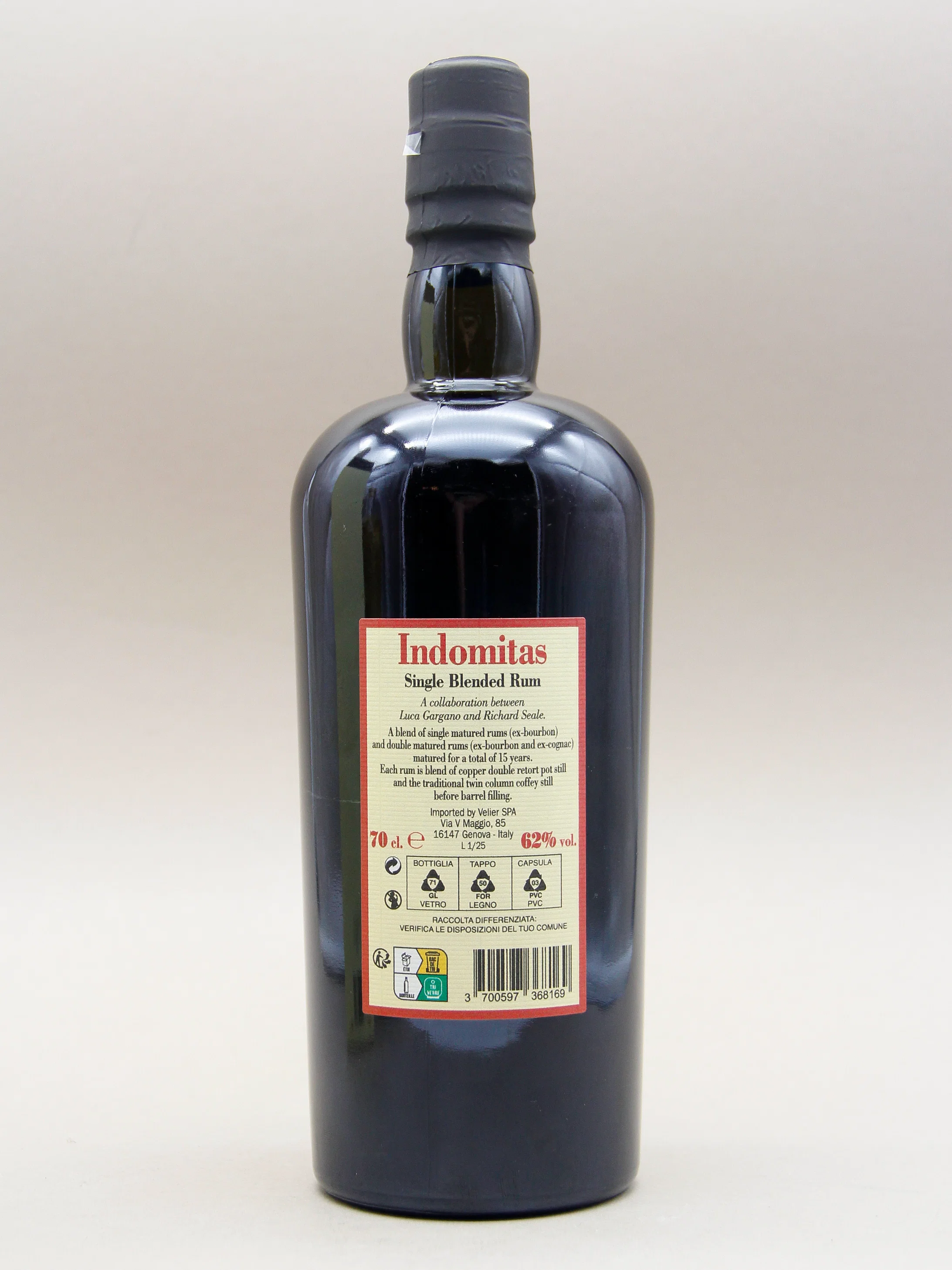 Velier Foursquare Indomitas, Single Blended Barbados Rum, Double Maturation, 15 Years (62%, 70cl) - Image 2