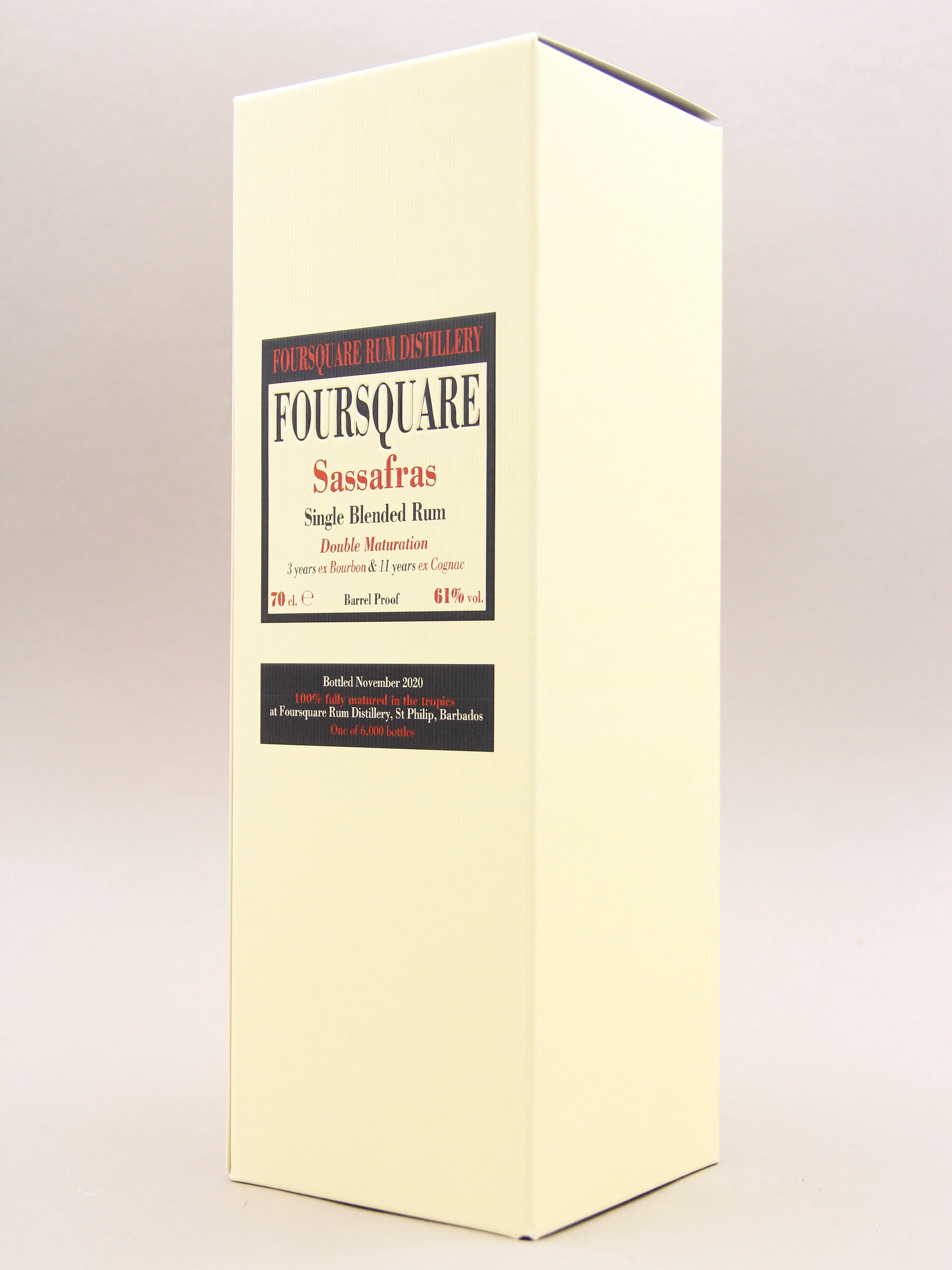 Velier Foursquare Sassafras, 14 Years, Single Blended Barbados Rum, (61%, 70cl) - Image 3