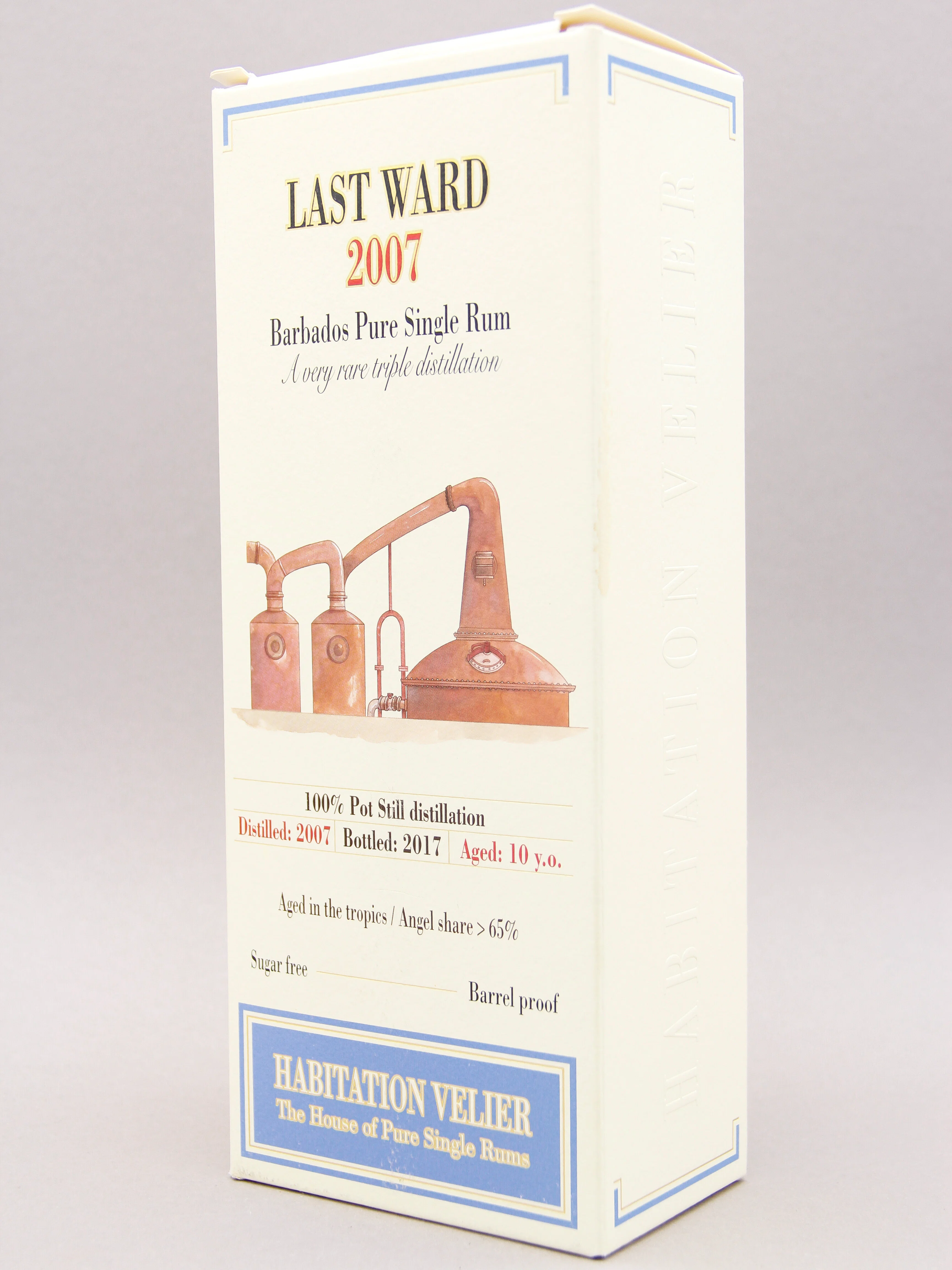 Habitation Velier, Mount Gay, Last Ward, 2007, 10 Years, Barbados Pure Single Rum (59%, 70cl) - Image 3