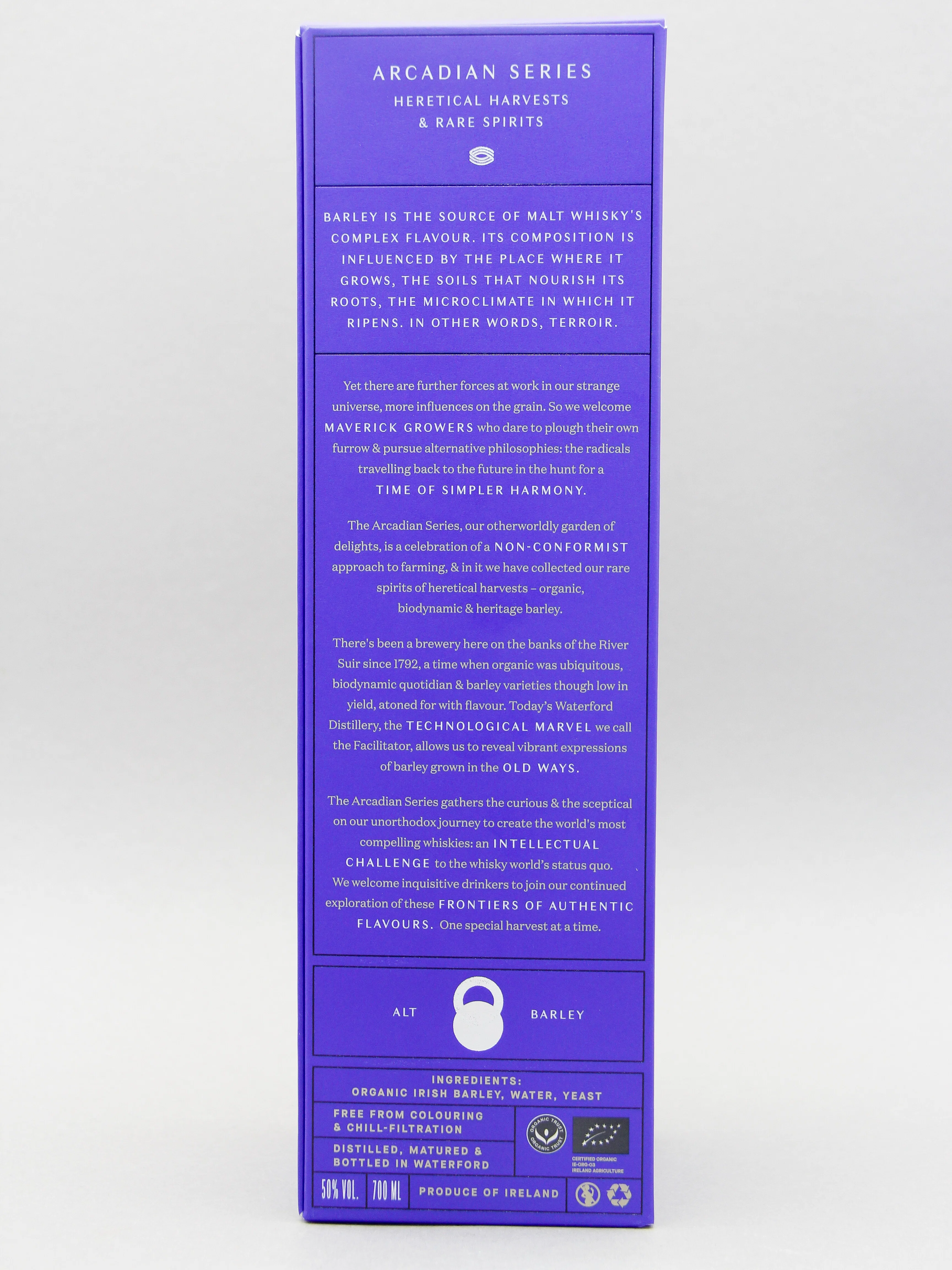 Waterford, Irish Single Malt Whiskey, Organic, Gaia 2.1 (50%, 70cl) - Image 3