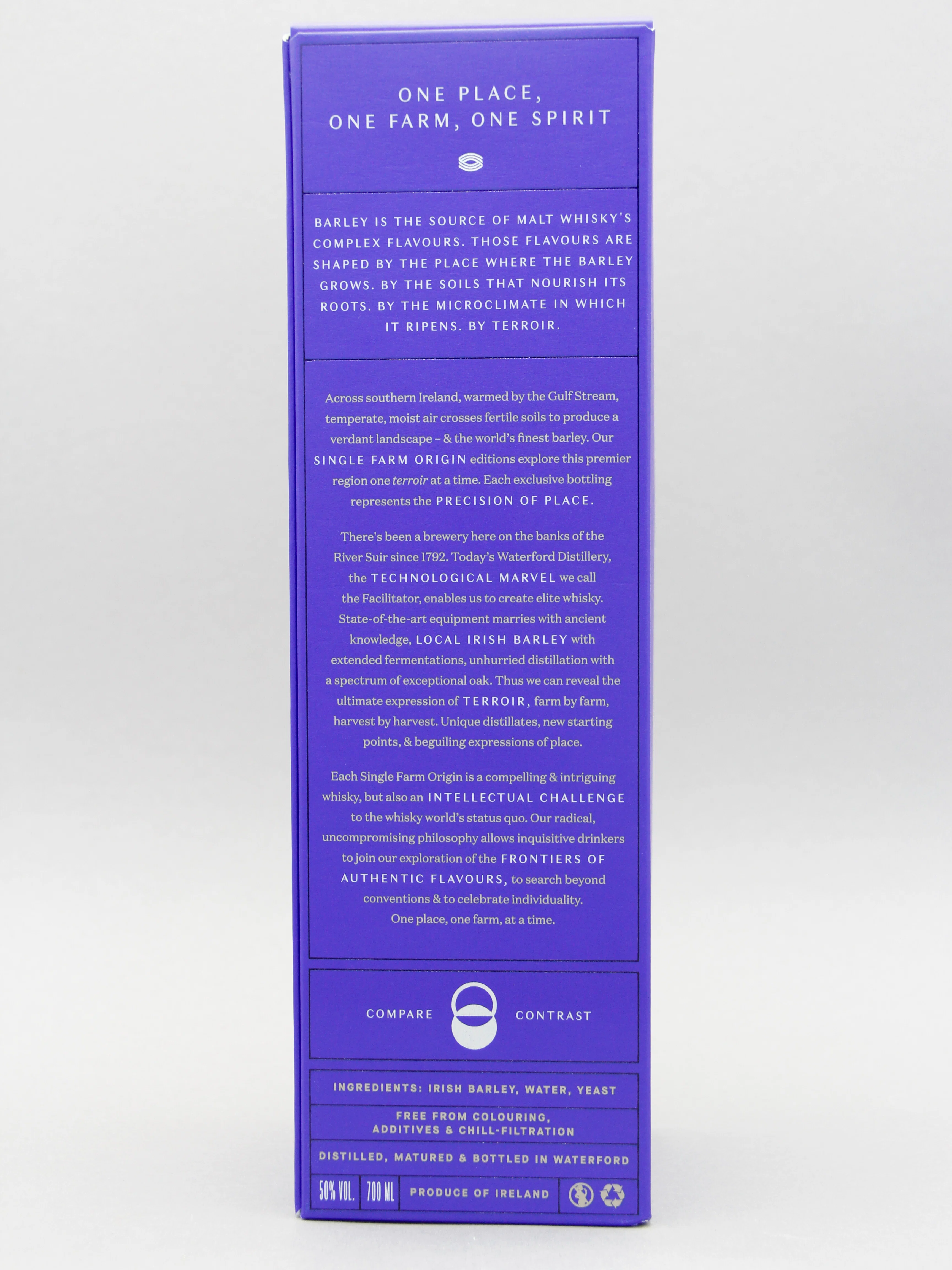 Waterford, Irish Single Malt Whiskey, Single Farm Origin, Hook Head, Edition 1.1 (50%, 70cl) - Image 3